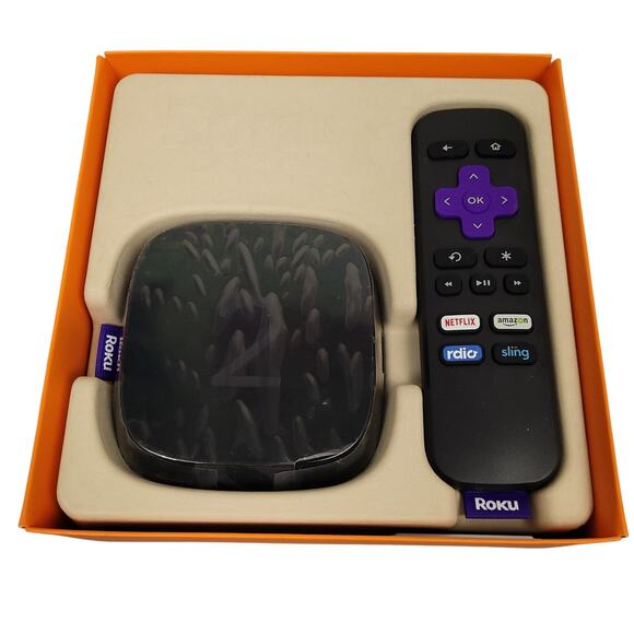 Roku 2 (3rd Gen) HD Streaming Media Player 4210R Black New Open Box Never Used - Picture 6 of 7